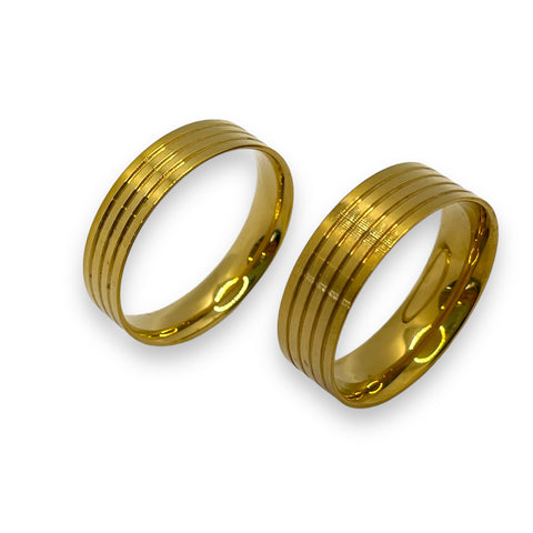 Brass Flat comfort ring cores