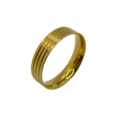 Brass Flat comfort ring core 6 mm