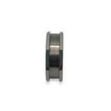 Tungsten inlay ring core with 8 facets