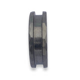 Hammered Tungsten ring core 4mm