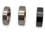 Black Titanium Customizable ring cores/blanks
