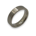 Black Titanium Customizable ring cores/blanks 6 mm