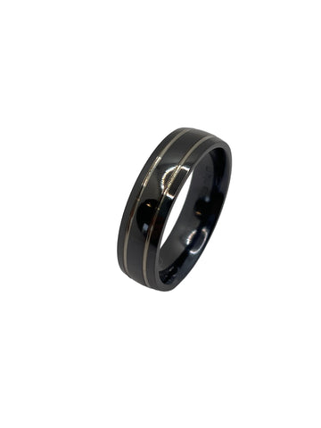 Black Titanium ring core F11-2028