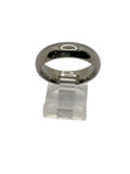 Polished domed Titanium ring core F11-2034