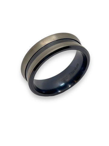 Black Titanium ring core F11-2085