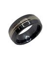 Black Titanium ring core F11-2043