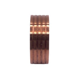 Tellurium Copper flat comfort ring core