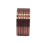 Tellurium Copper flat comfort ring core