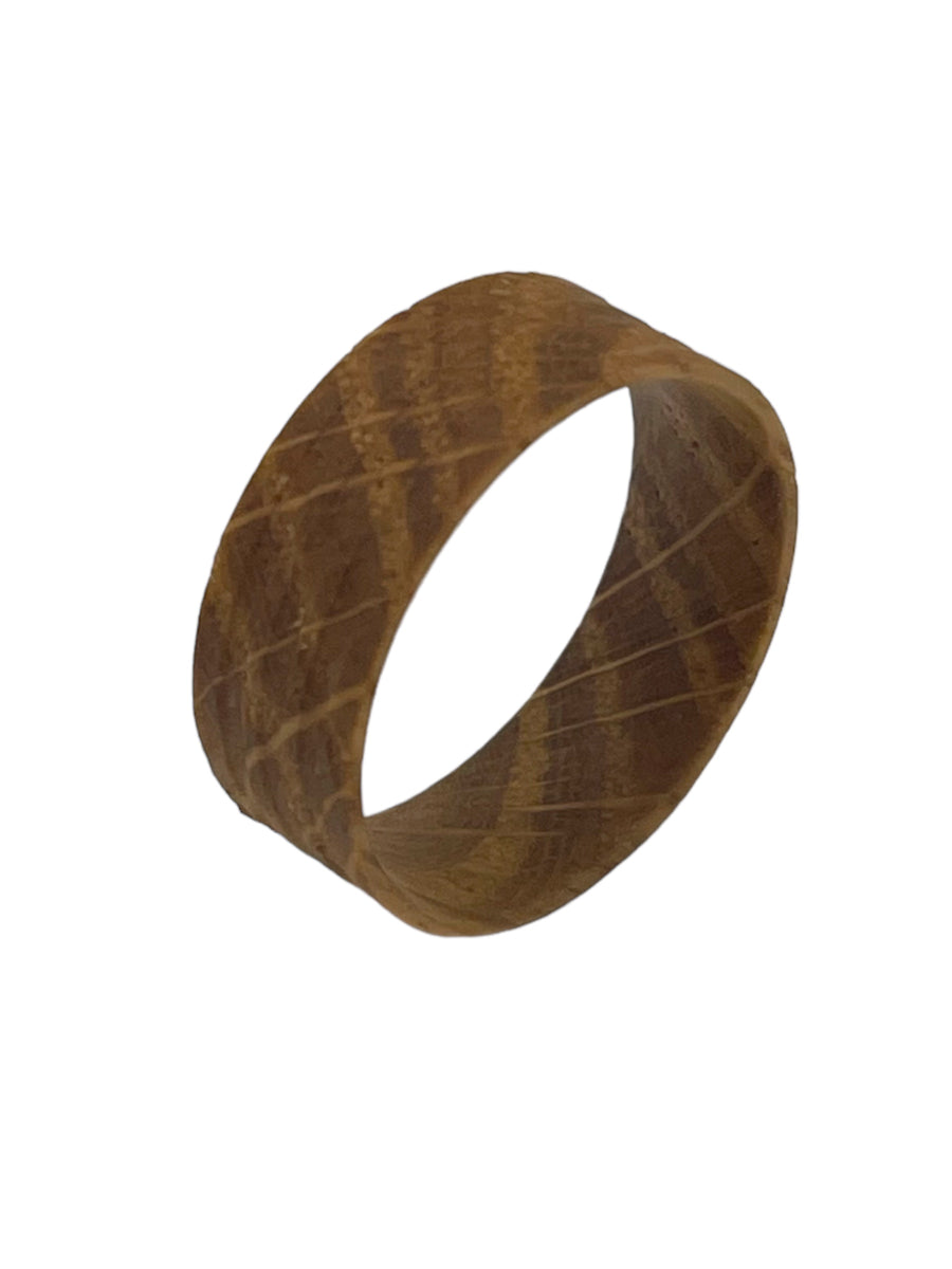Whiskey barrel oak Wood flat ring core – Ringsupplies.com