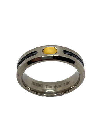 Titanium ring core F11-2059