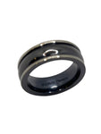 Black Titanium ring core F11-2042
