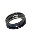 Black Titanium ring core F11-2042