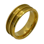 Double channel gold plated tungsten