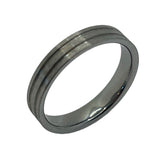 Flat Tungsten Comfort ring core 4 mm