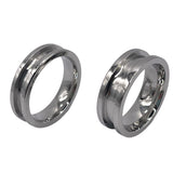 Cobalt chrome channel, flat top ring core