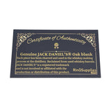 Genuine Whiskey barrel oak ring blank