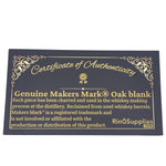 Genuine Whiskey barrel oak ring blank