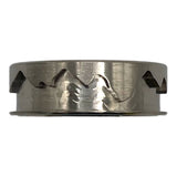 Titanium Mountain inlay channel ring core