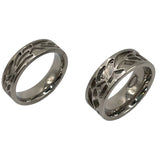 Titanium Leaf inlay channel ring core