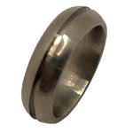 Titanium domed profile with 1.3 mm inlay channel ZBL-0310