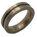 Titanium 2mm inlay channel ring ZBL-1518