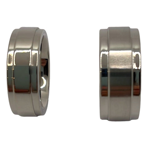 Cobalt Chrome ring core 7mm and 9 mm total width ZSK-7003 and ZSK-7004