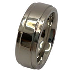 Cobalt Chrome ring core 7mm and 9 mm total width ZSK-7003 and ZSK-7004