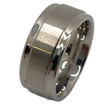 Cobalt Chrome ring core 7mm and 9 mm total width ZSK-7003 and ZSK-7004