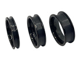 Black plated Tungsten ring core