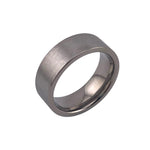 Crystalized black zirconium customizable ring core