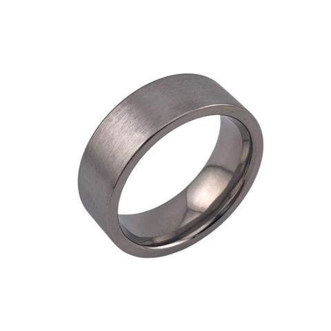 Crystalized black zirconium customizable ring core
