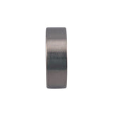 Crystalized black zirconium customizable ring core