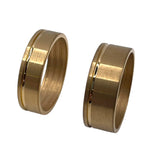 Gold plated Tungsten thin line outside ring core