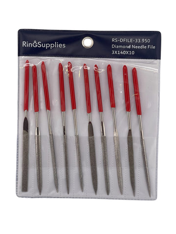 Diamond needle file set