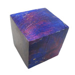 Dyed box elder wood ring cubes blank
