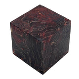 Dyed box elder wood ring cubes blank