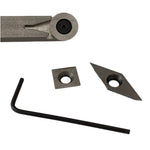 Carbide turning tools, handles, premium replacement insets