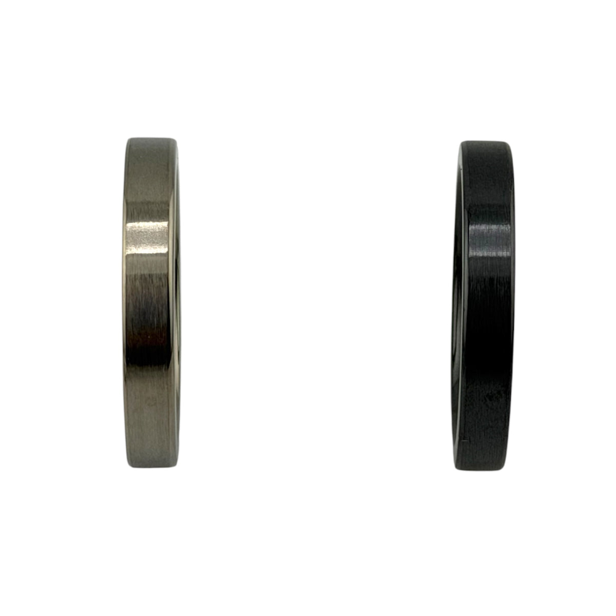 Black Titanium customizable ring core 4 mm width – Ringsupplies.com
