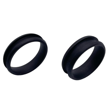 Black Ebony Wood Channel ring core
