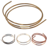 Copper, Brass and Bronze ring inlay wire
