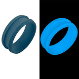 Glow inlay channel ring cores