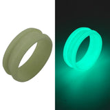 Glow inlay channel ring cores
