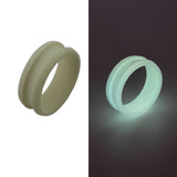 Glow inlay channel ring cores