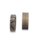 Deer Antler Flat ring cores in 6 and 8 mm width