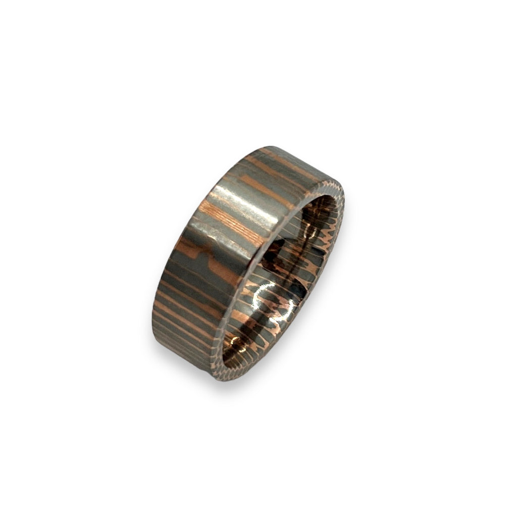Superconductor Ring with Rose Gold Liner | Gold liner, Engagement & wedding  rings, Rose gold