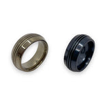Black titanium ring core FG-2108 - ringsupplies.com