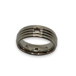 Black titanium ring core - ringsupplies.com