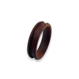 6 mm Brazilian Rosewood Channel ring core