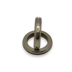 Rounded edge titanium narrow channel unfinished blank - ringsupplies.com