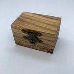 Wood Ring boxes; Zebrawood, Walnut, Koa, Olivewood